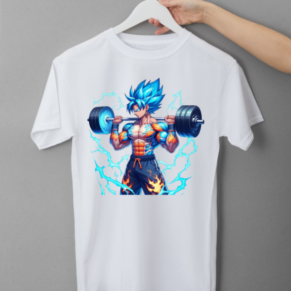 Μπλούζα Γυμναστηρίου Super Saiyan